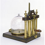 Pompa pneumatica da tavolo a due cilindri (Inv. 1536)