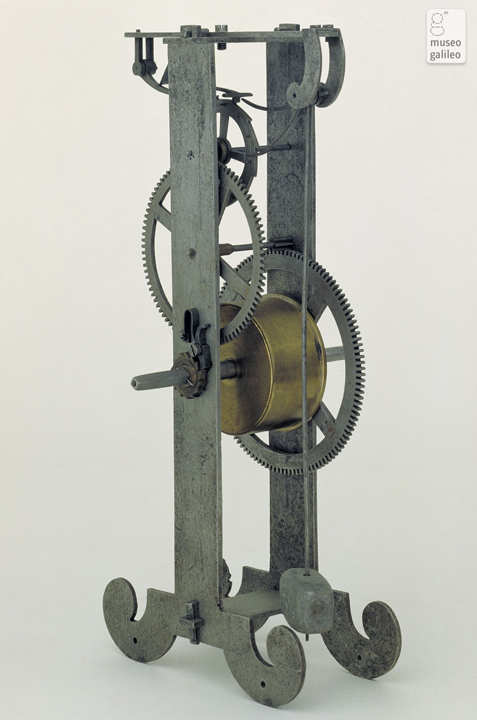 Modello dell'applicazione del pendolo all'orologio (Inv. 3450)