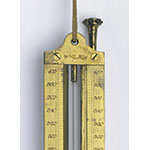 Termometro a mercurio (Inv. 407)