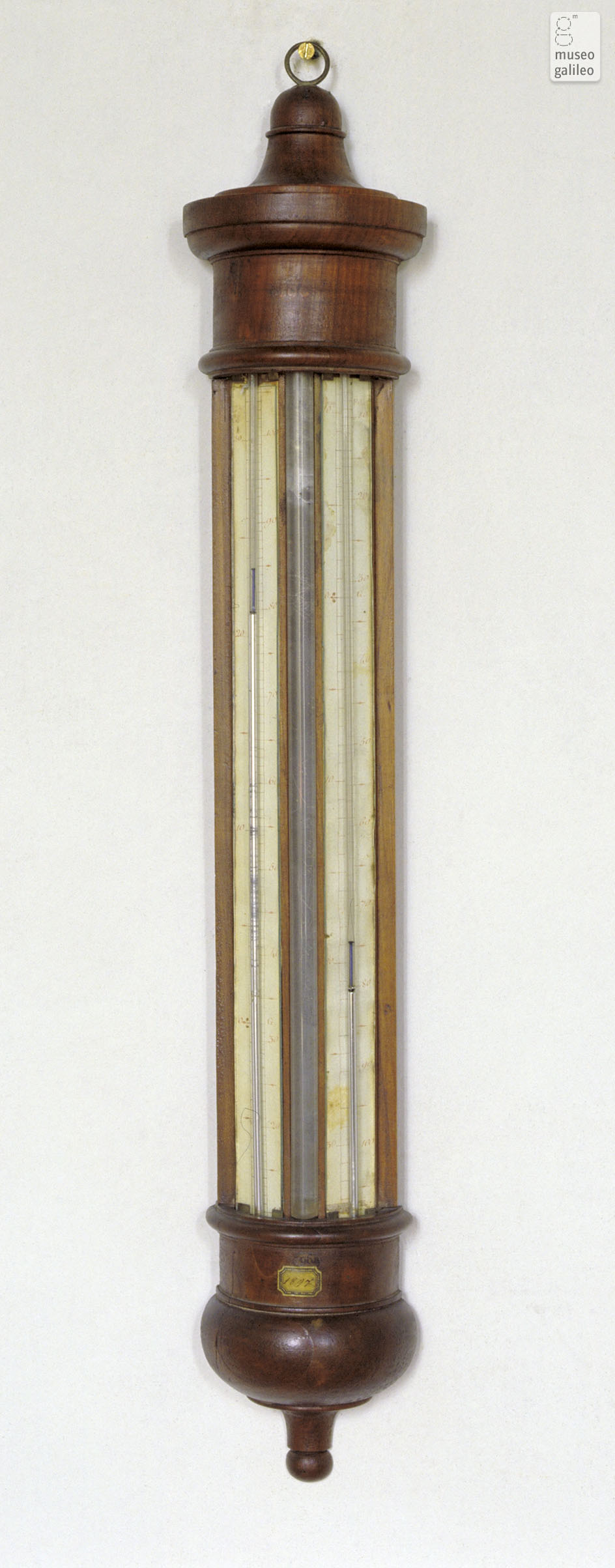 Museo Galileo - Ingrandimento foto - Termometro a massima e minima di Six  (Inv. 1897)